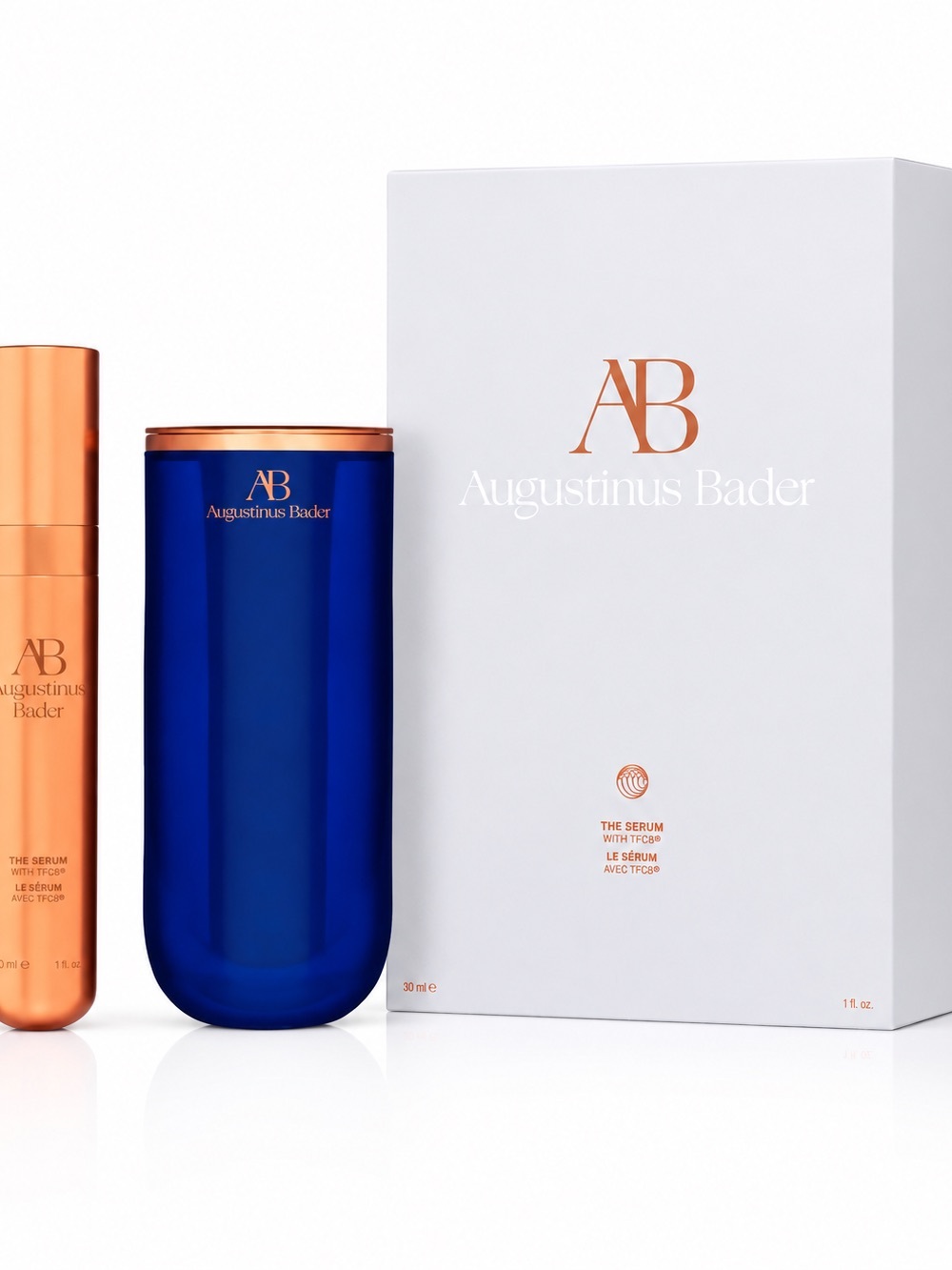 Augustinus Bader The Serum - Metallic Rose Gold Pump Bottle